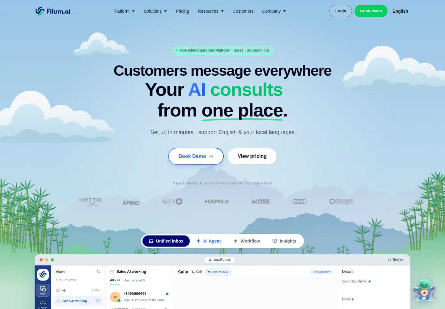 Screenshot of filum.ai