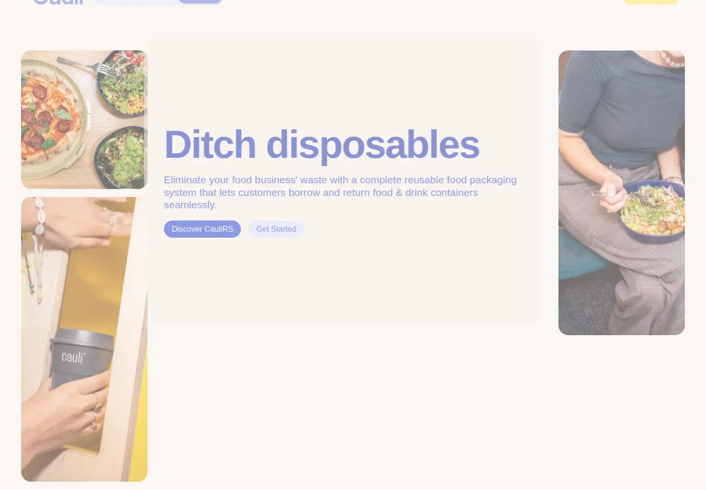 Screenshot of wearecauli.com