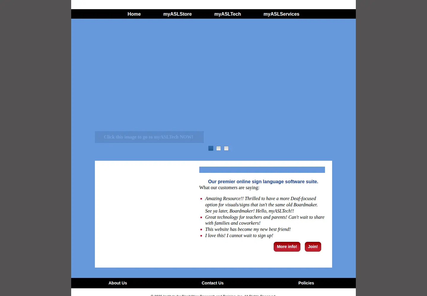 Screenshot of idrt.com