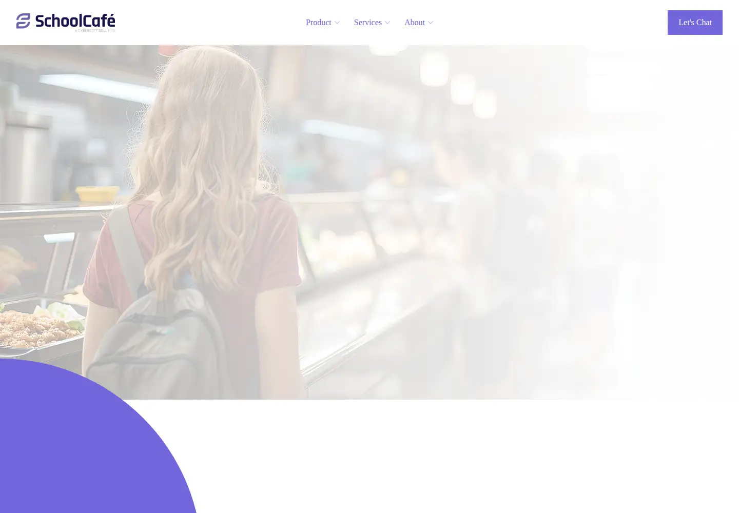 Screenshot of schoolcafek12.com