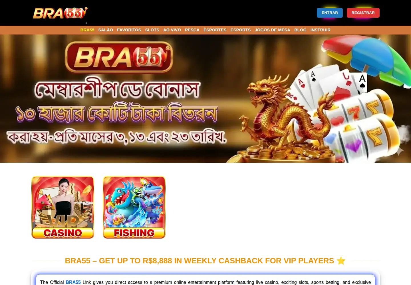Screenshot of bra55.io