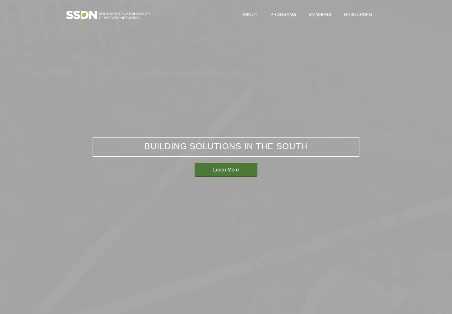 Captured homepage of southeastsdn.org in the current scan
