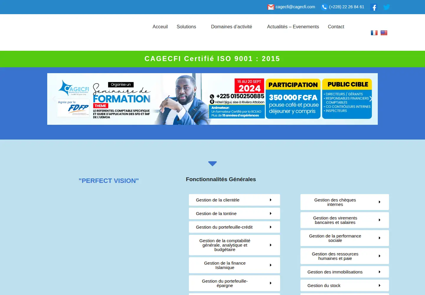 Screenshot of cagecfi.com