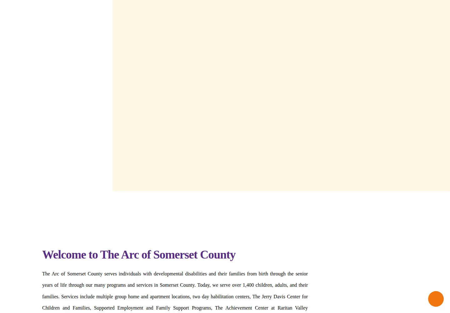 Screenshot of thearcofsomerset.org