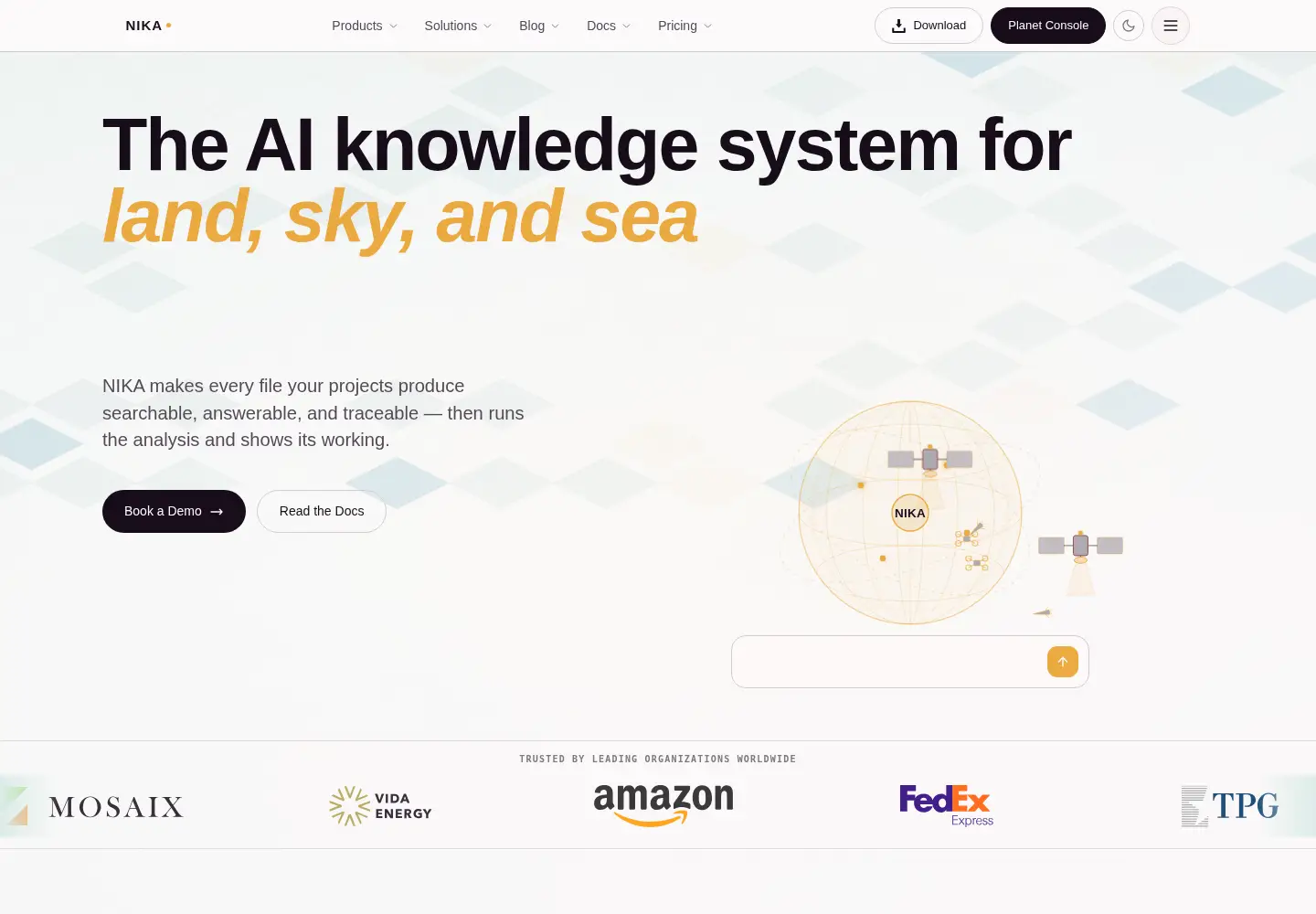 Screenshot of nikaplanet.com
