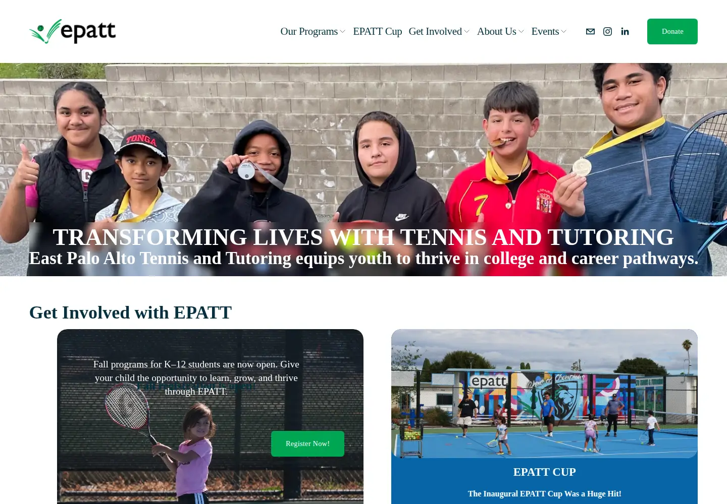 Screenshot of epatt.org