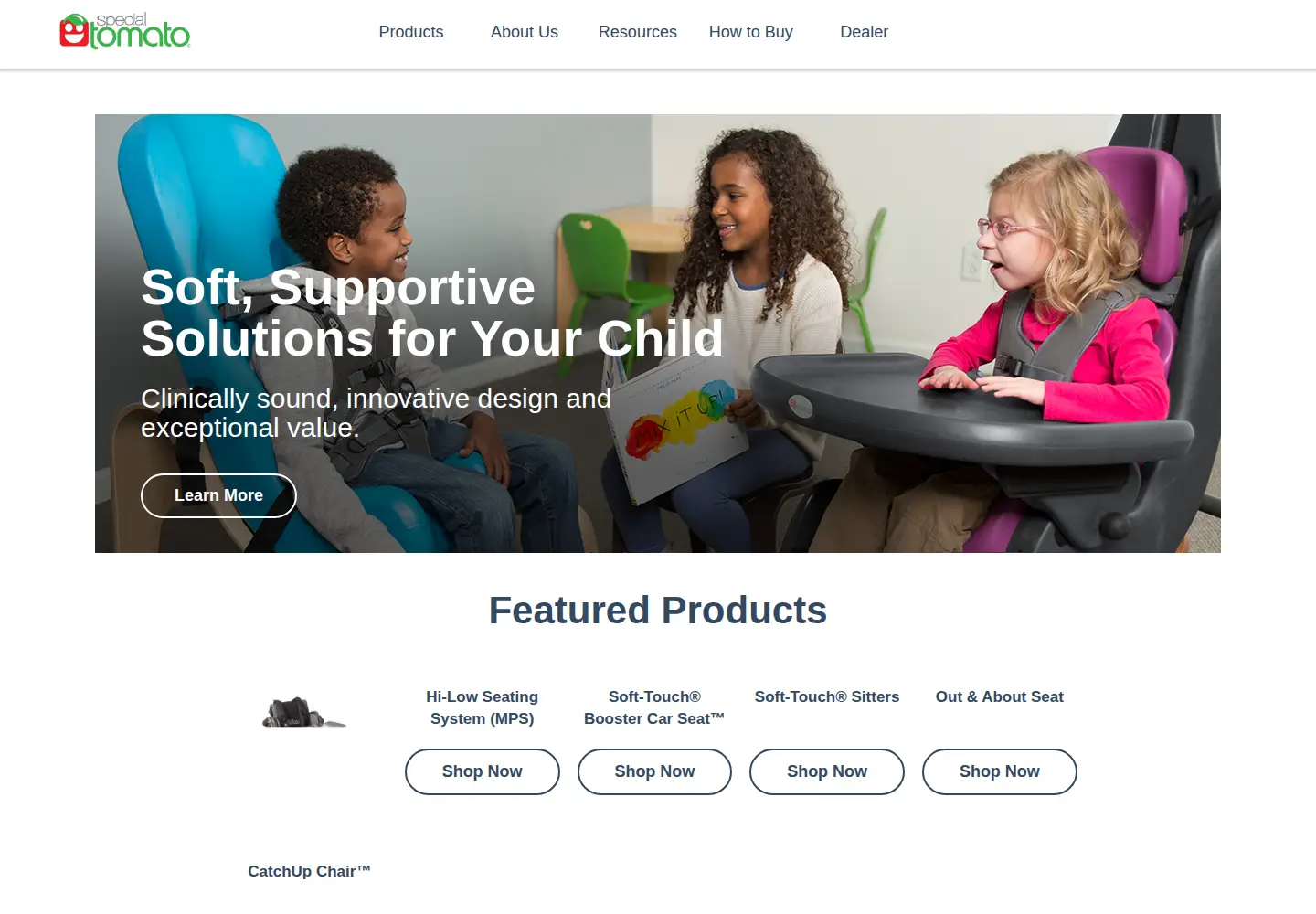 Screenshot of specialtomato.com