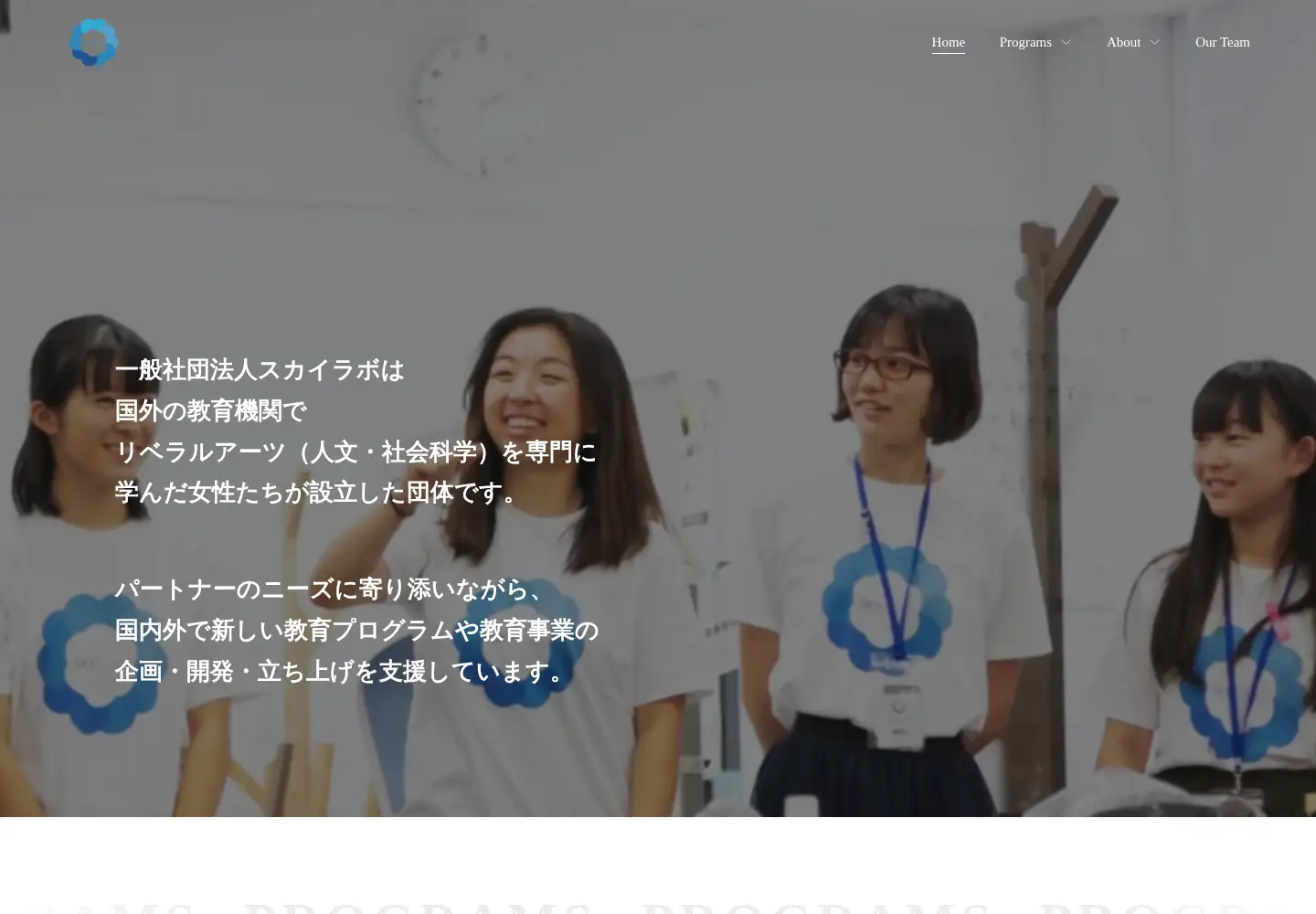 Screenshot of skylabo.org