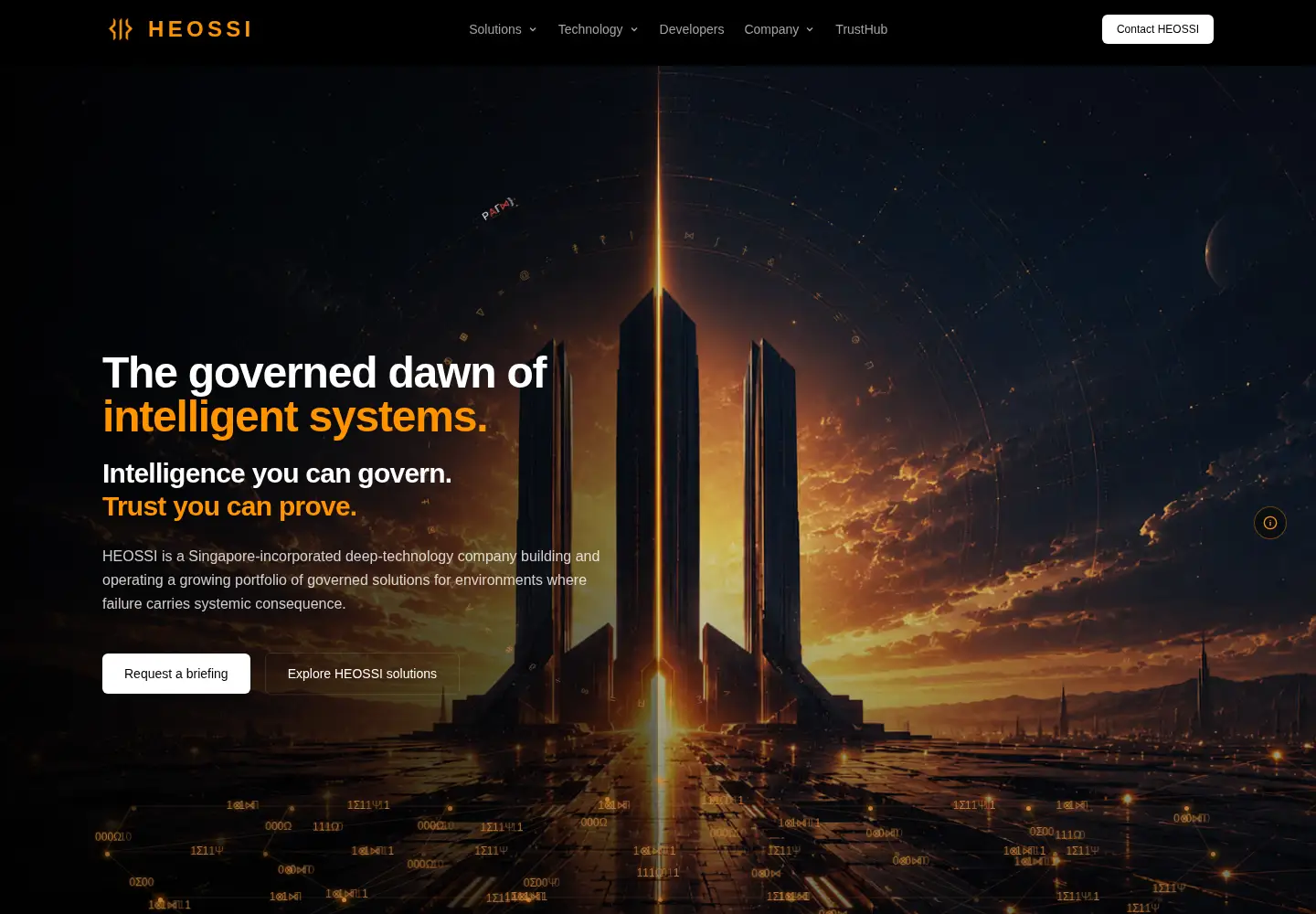 Screenshot of heossi.com