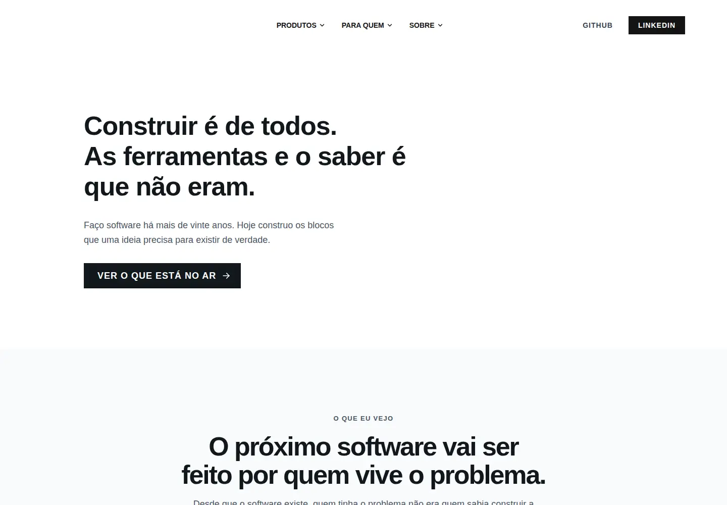 Captured homepage of ciromaciel.click in the current scan