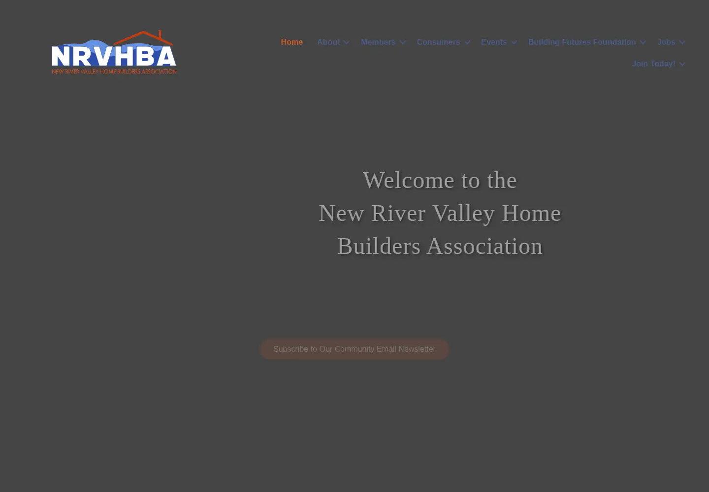 Screenshot of nrvhba.com