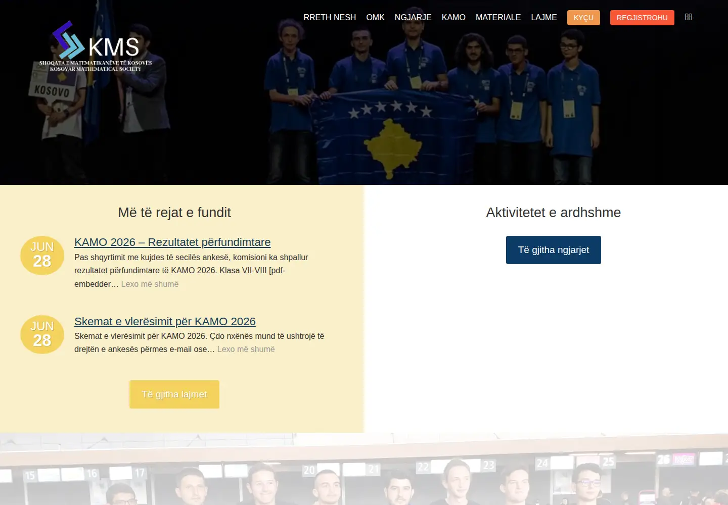 Screenshot of kms-ks.org