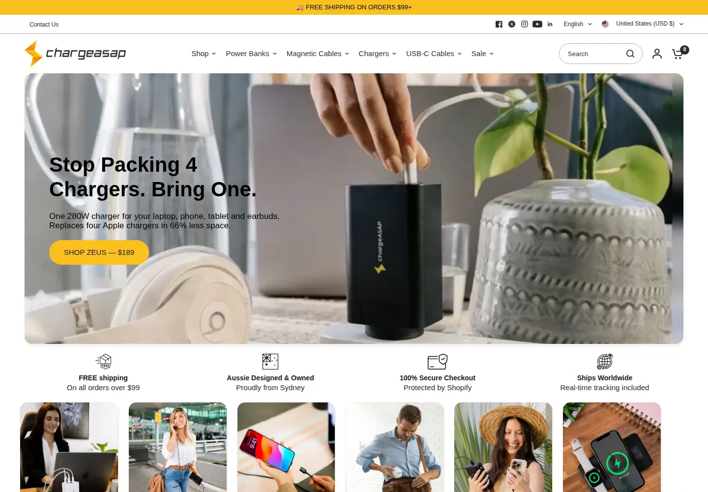 Screenshot of chargeasap.com