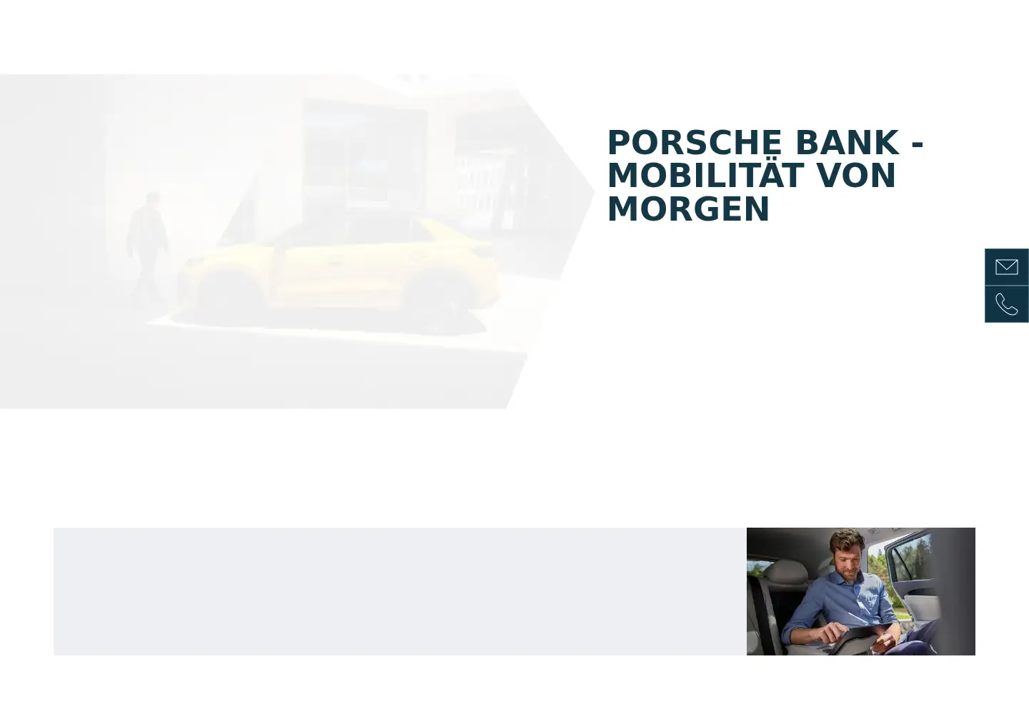 Screenshot of porschebank.at