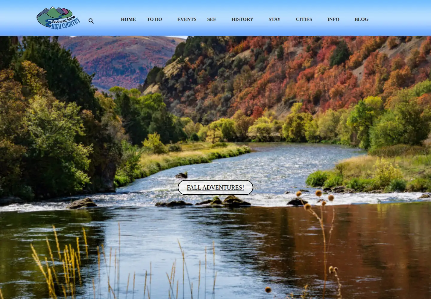 Screenshot of idahohighcountry.org