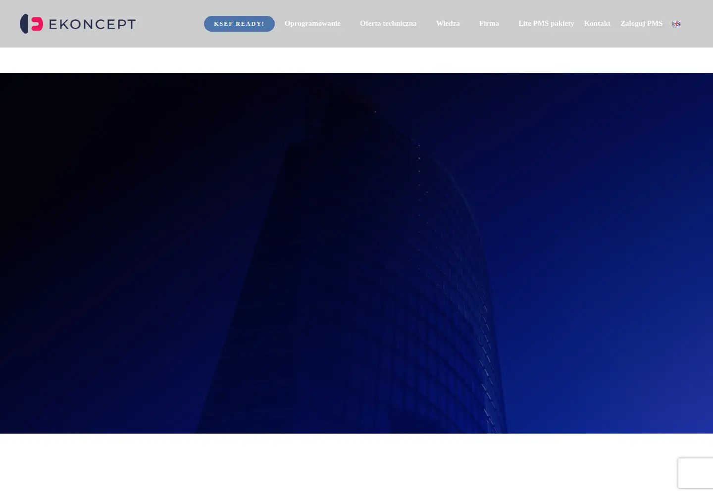 Captured homepage of ekoncept.pl in the current scan