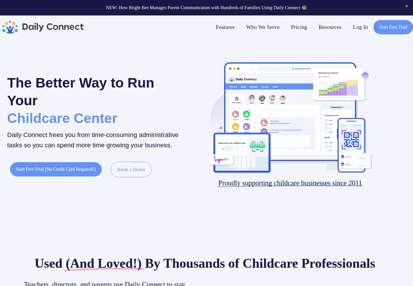 Screenshot of dailyconnect.com