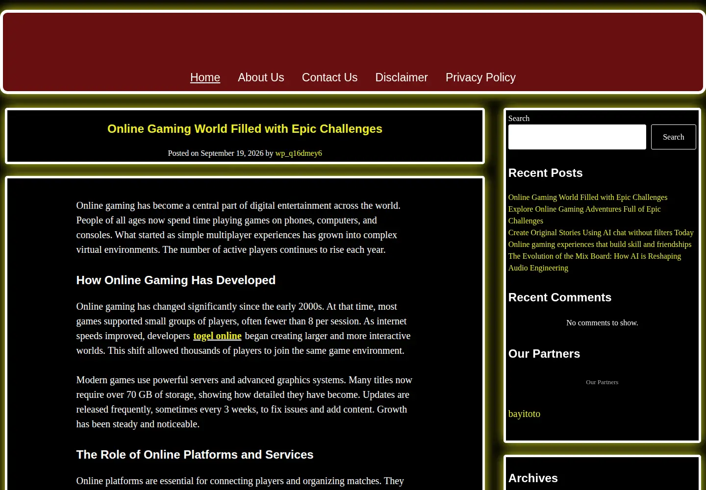 Screenshot of techbeats.org