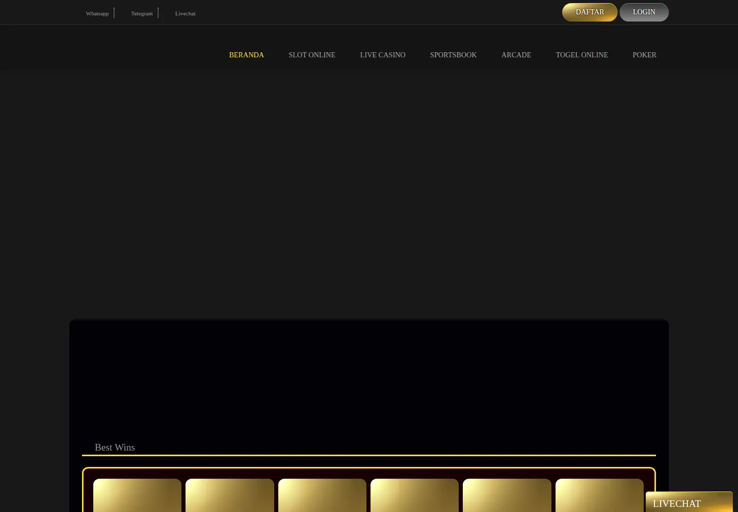 Screenshot of vegas288.org