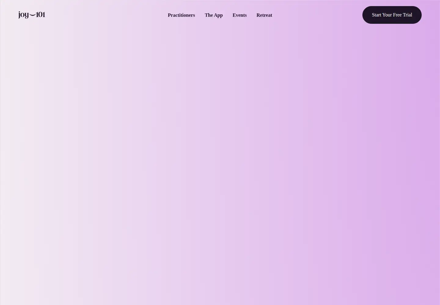 Screenshot of joy101.com