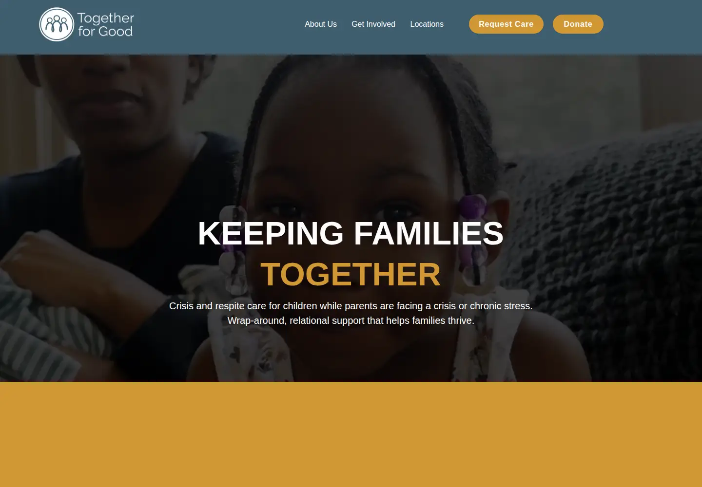 Screenshot of tfgood.org