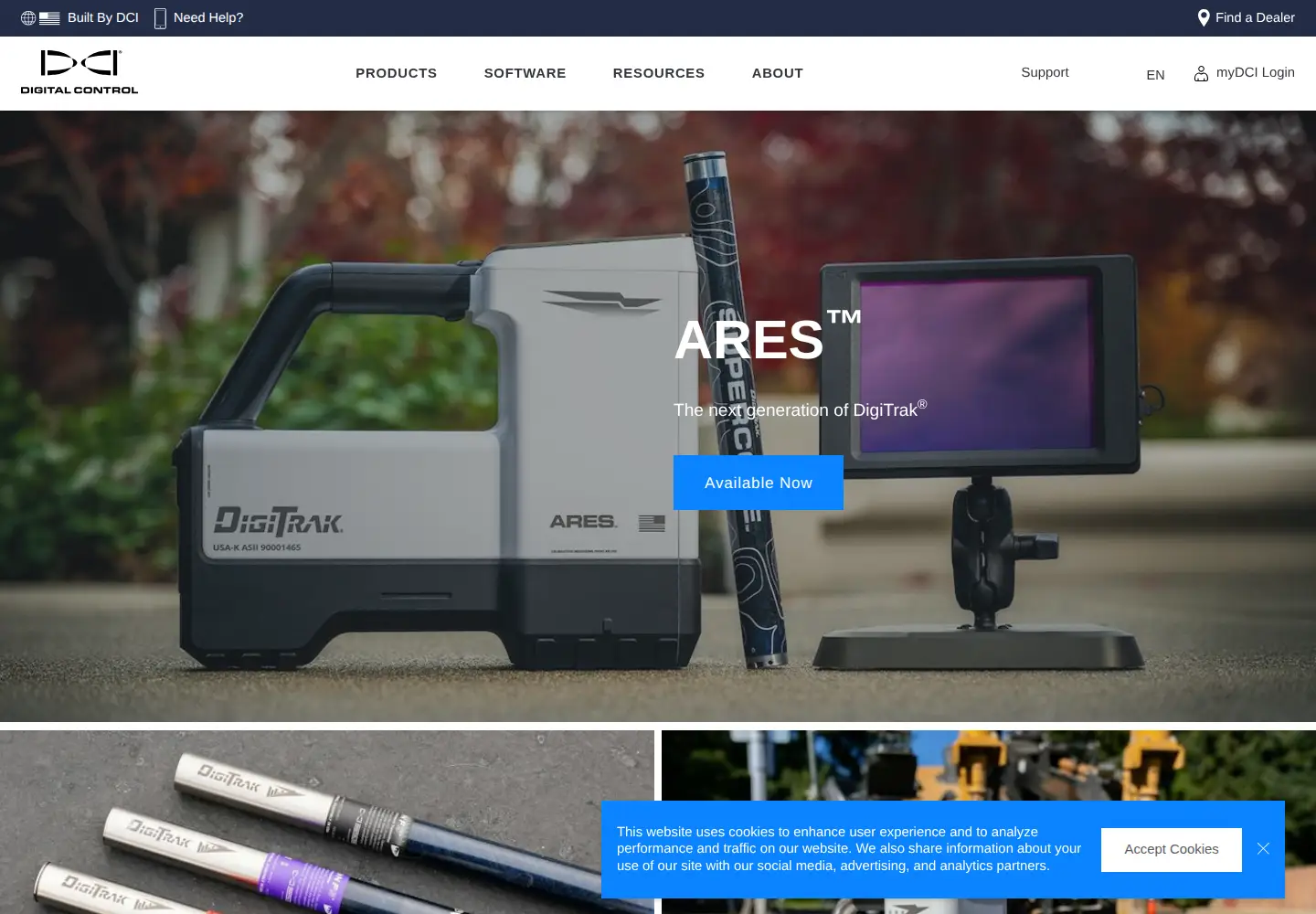 Screenshot of digital-control.com