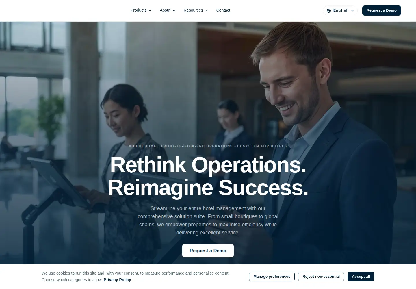 Screenshot of vouch-technologies.com