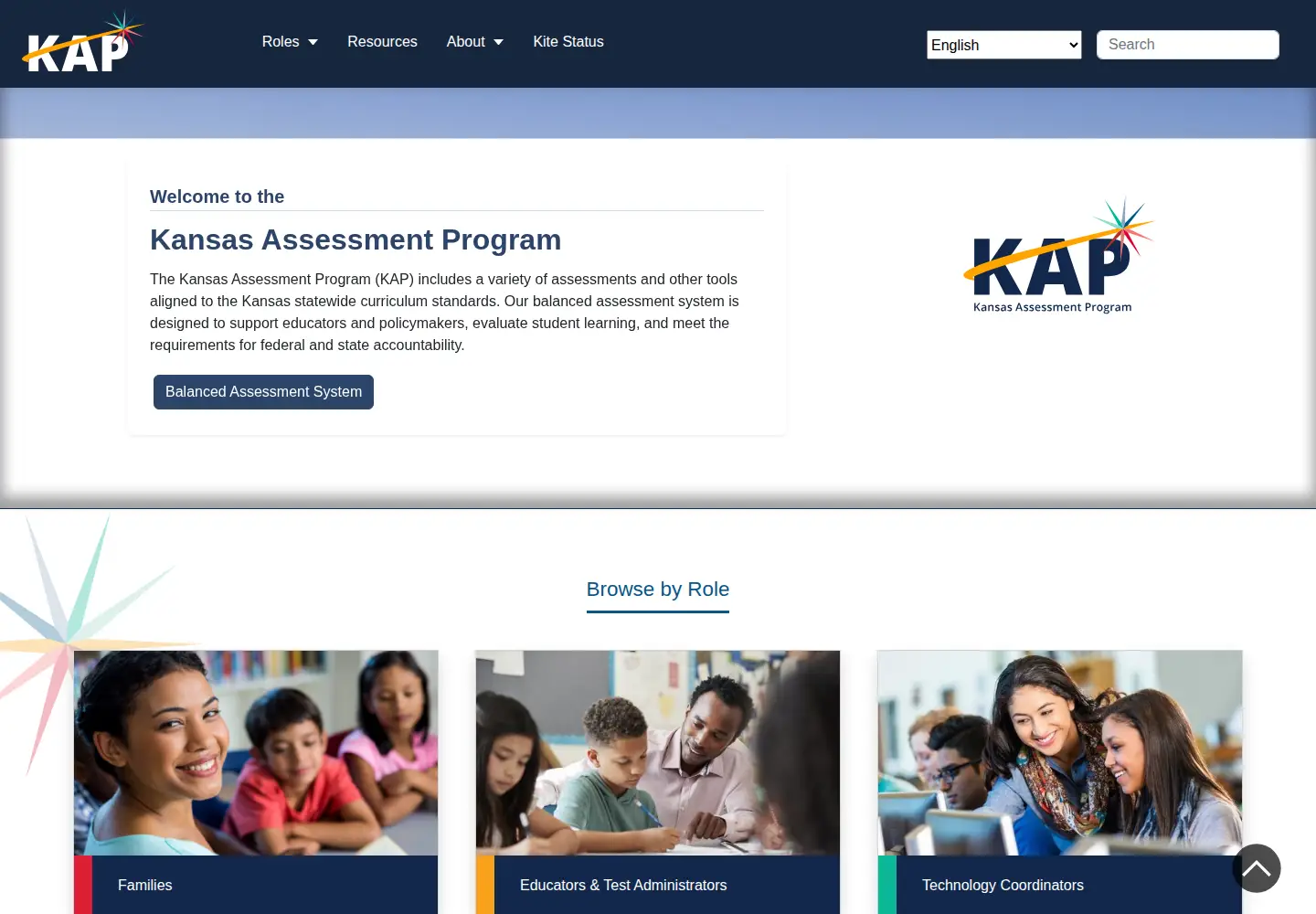 Screenshot of ksassessments.org