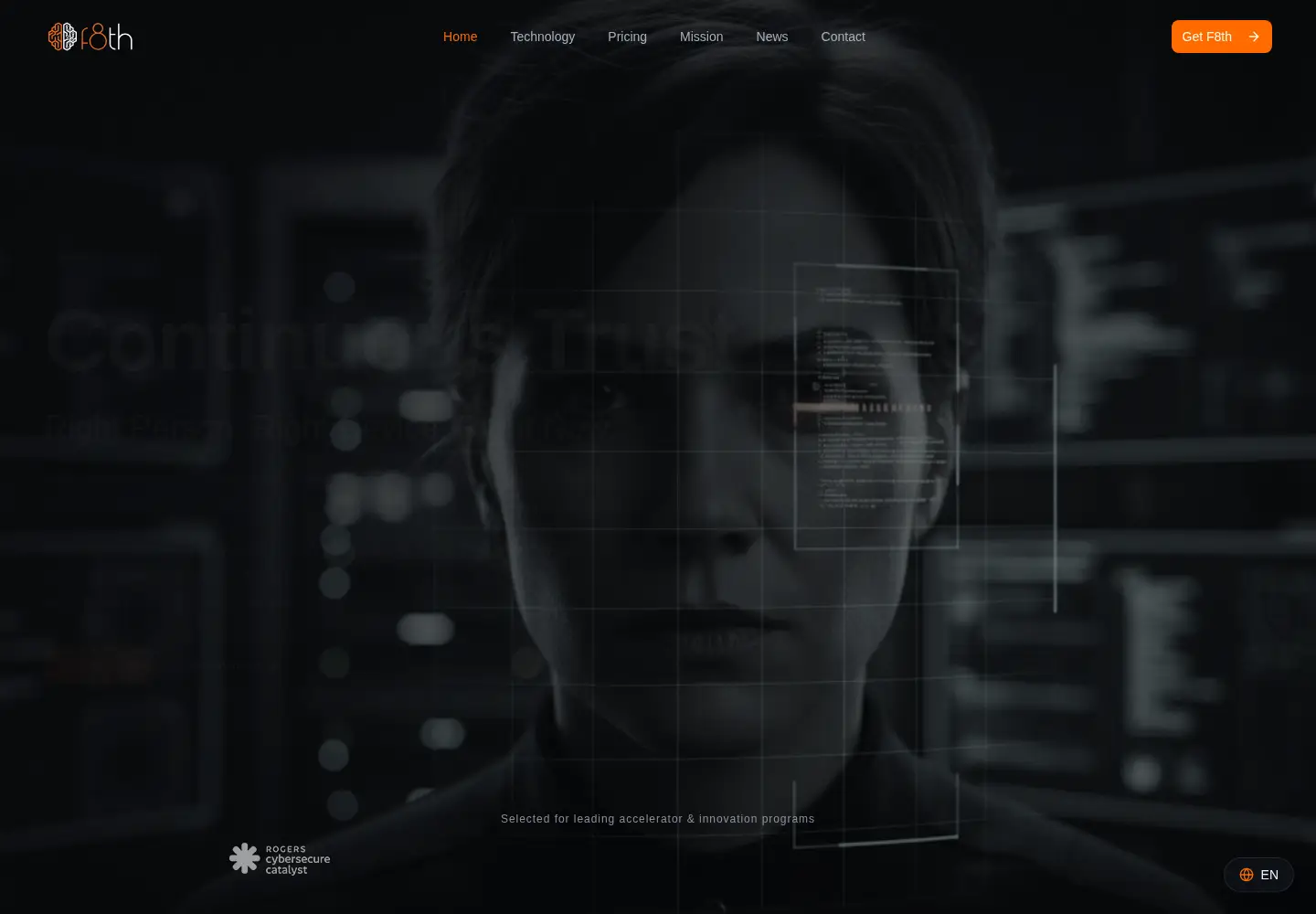 Screenshot of f8th.ai