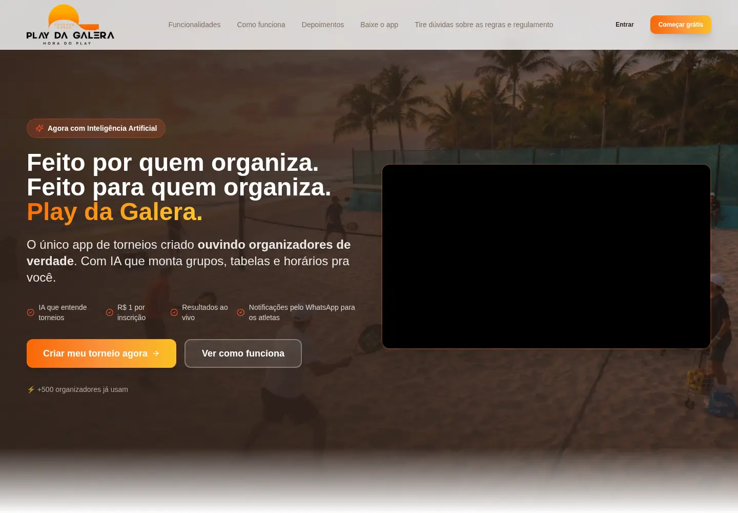 Screenshot of playdagalera.com.br