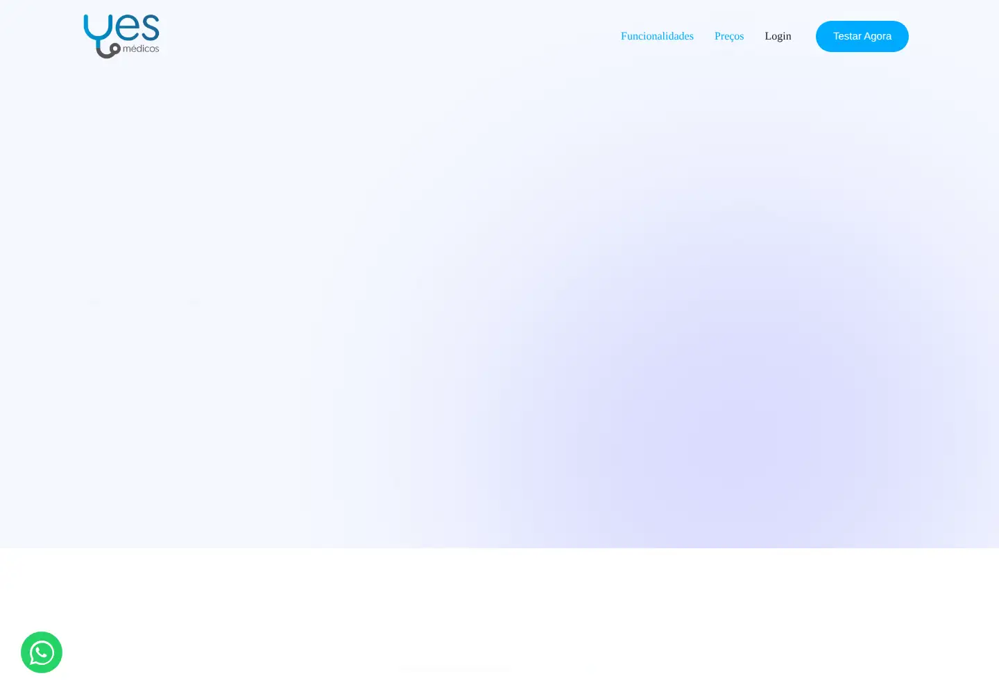 Captured homepage of yesmedicos.com.br in the current scan