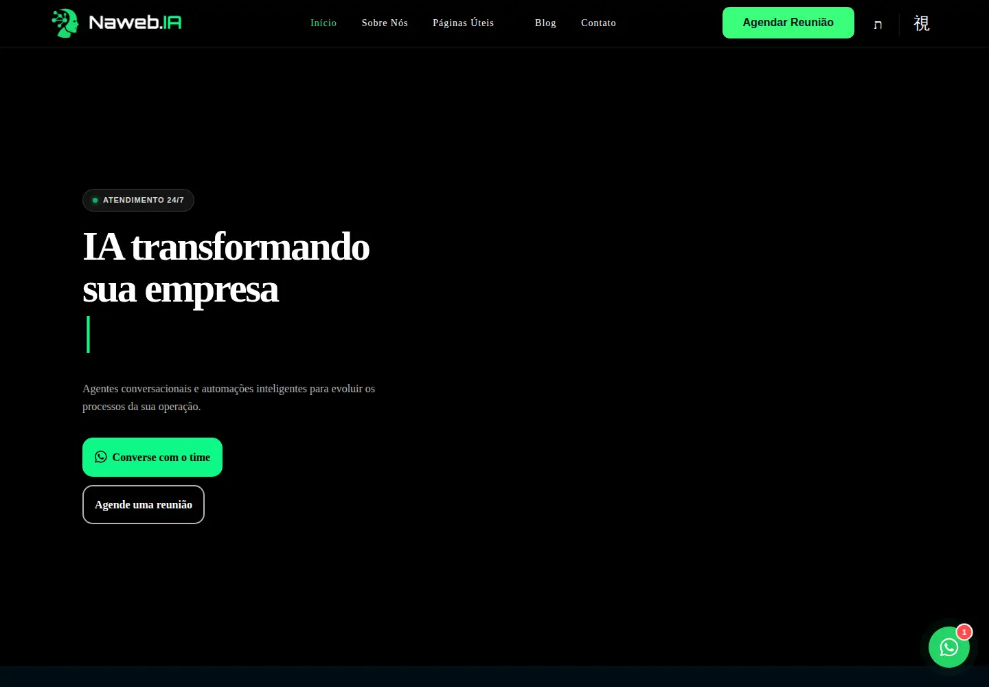 Screenshot of naweb.ia.br
