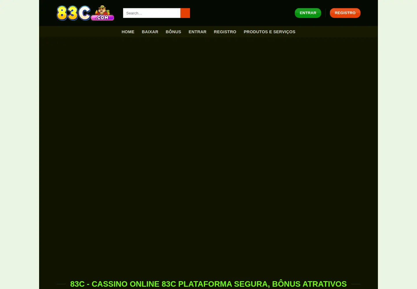 Screenshot of 83c.net.br