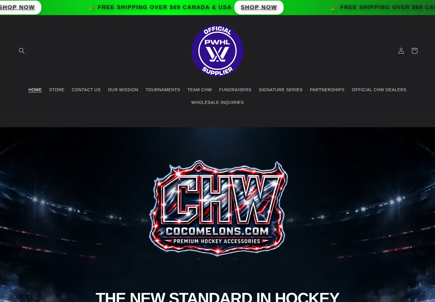 Screenshot of cocomelons.ca