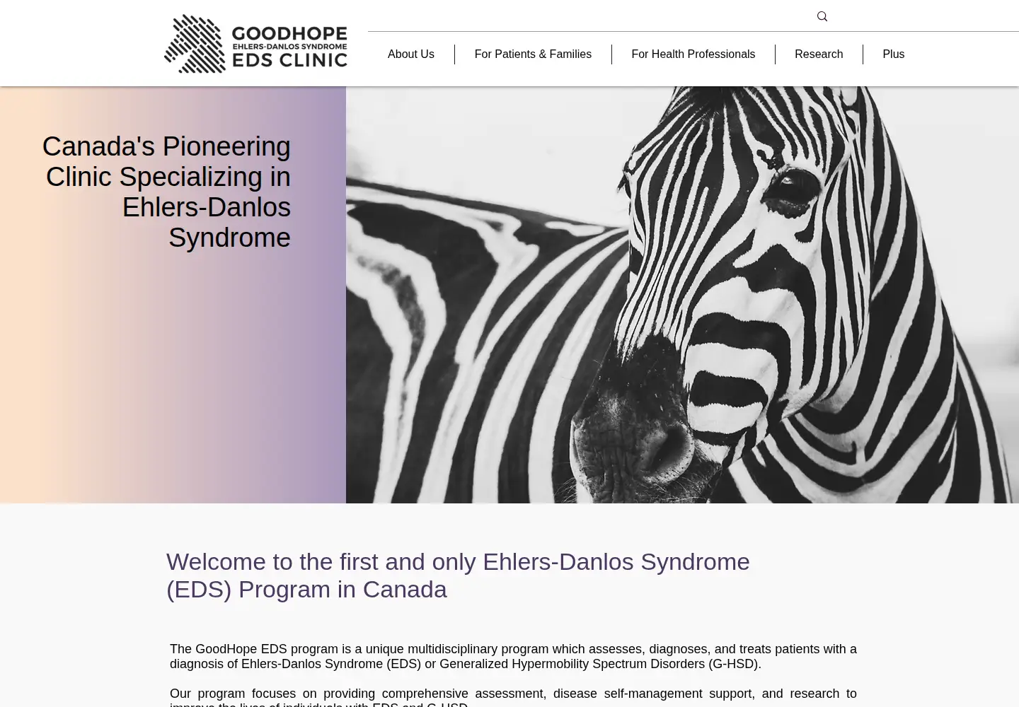 Screenshot of edsgoodhope.ca