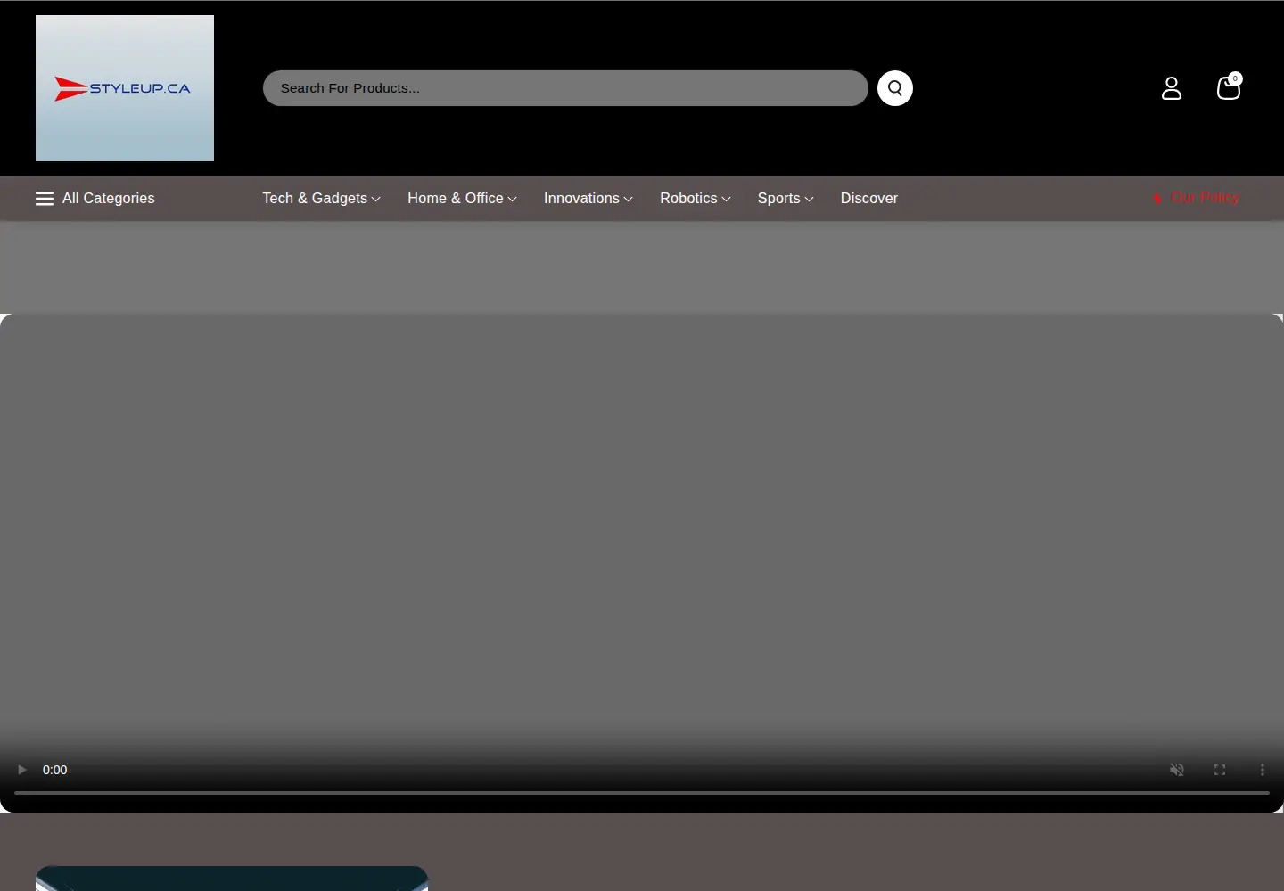 Screenshot of styleup.ca