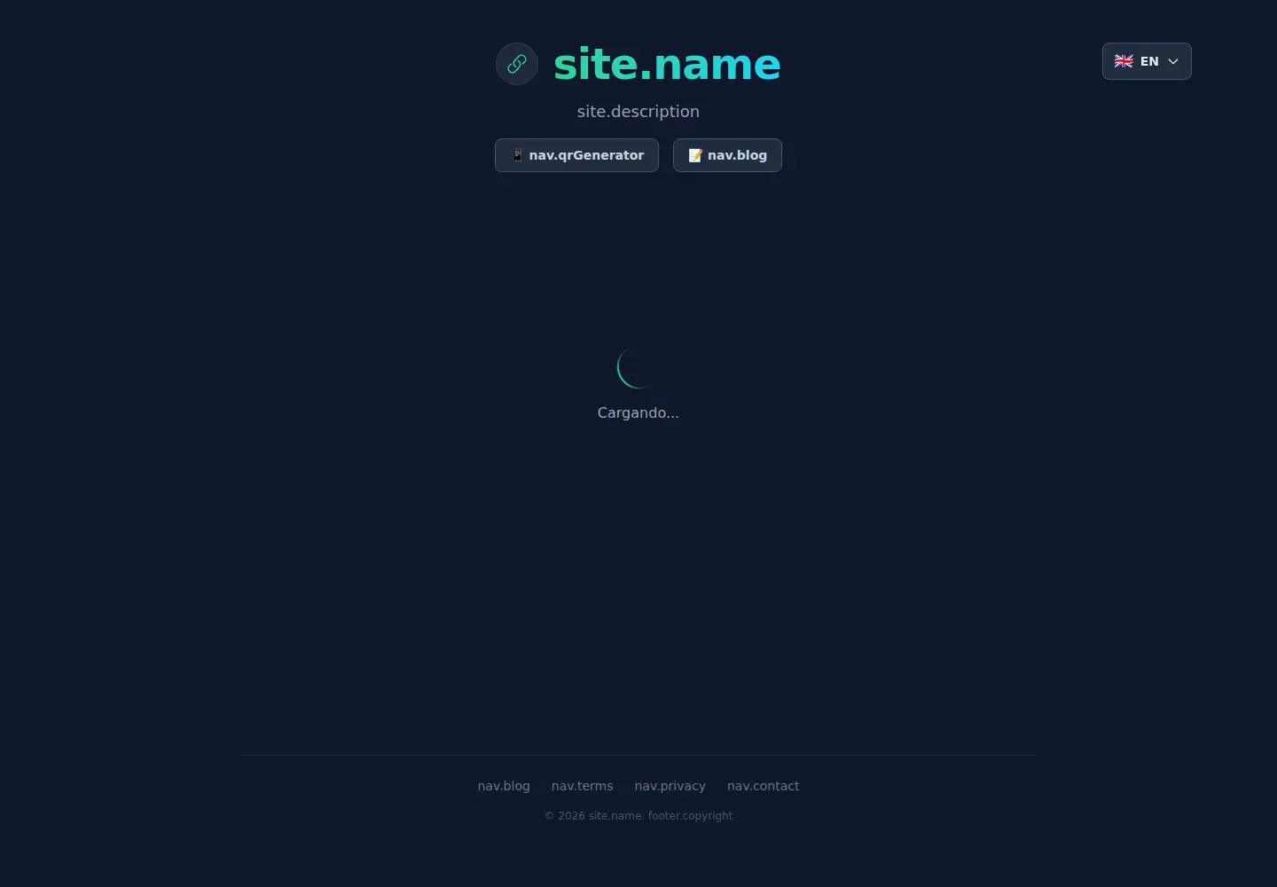 Screenshot of corto.cc