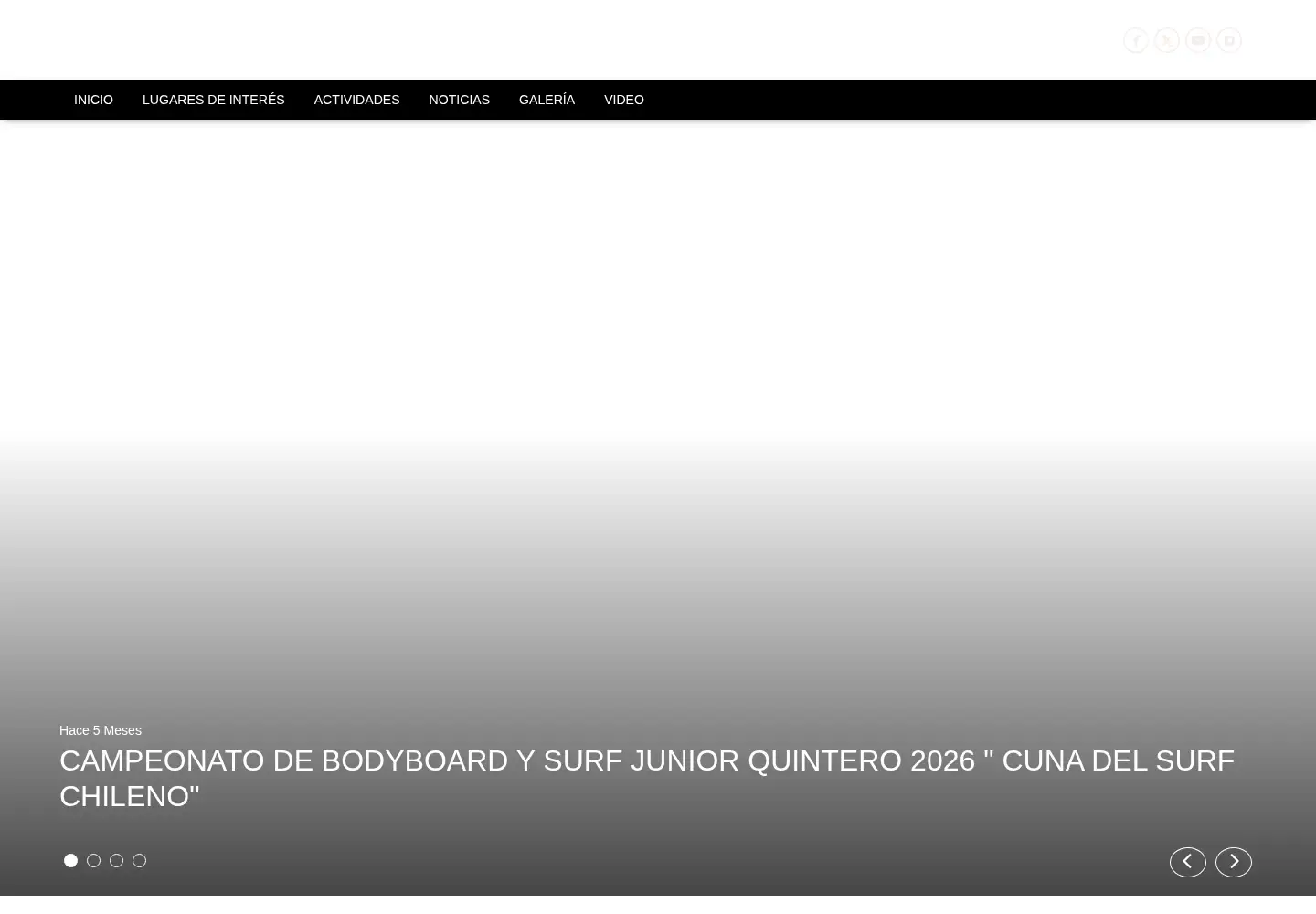 Screenshot of quinteroparticipa.cl