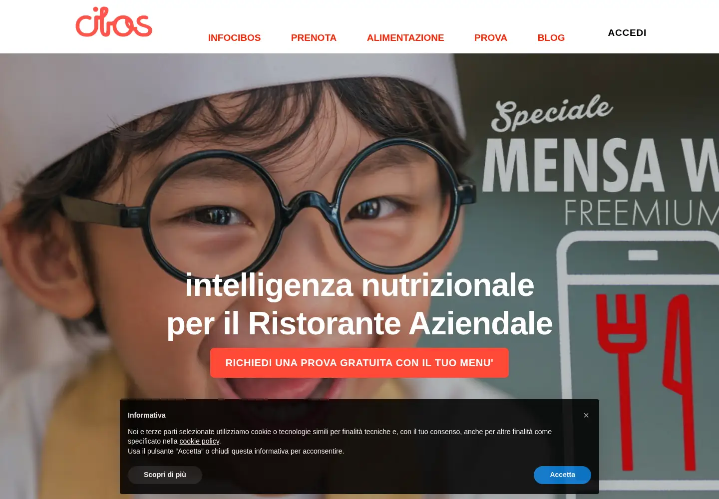 Screenshot of cibos.cloud