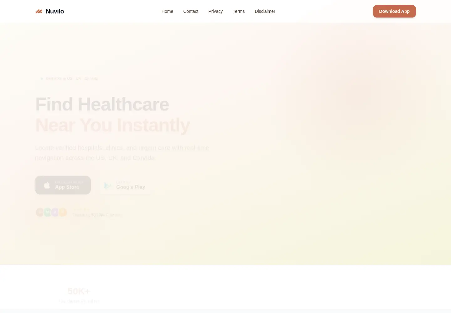 Screenshot of nuvilo.cloud