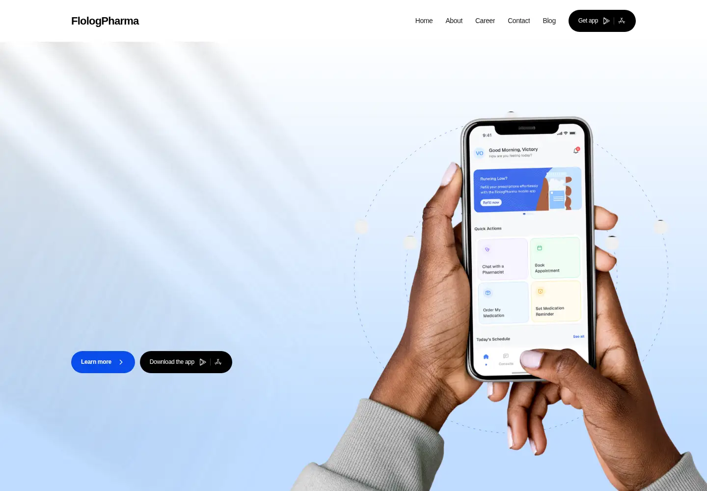 Screenshot of flologpharma.co