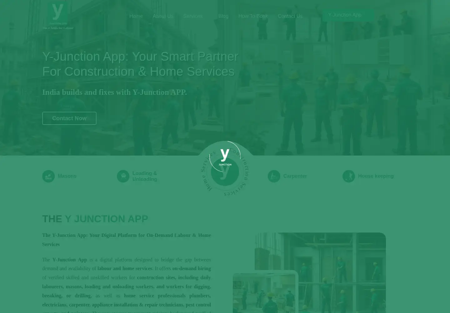 Screenshot of yjunction.co