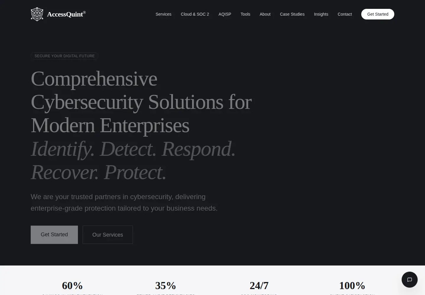 Screenshot of accessquint.com