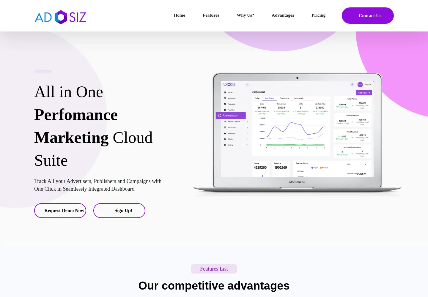 Screenshot of adosiz.com