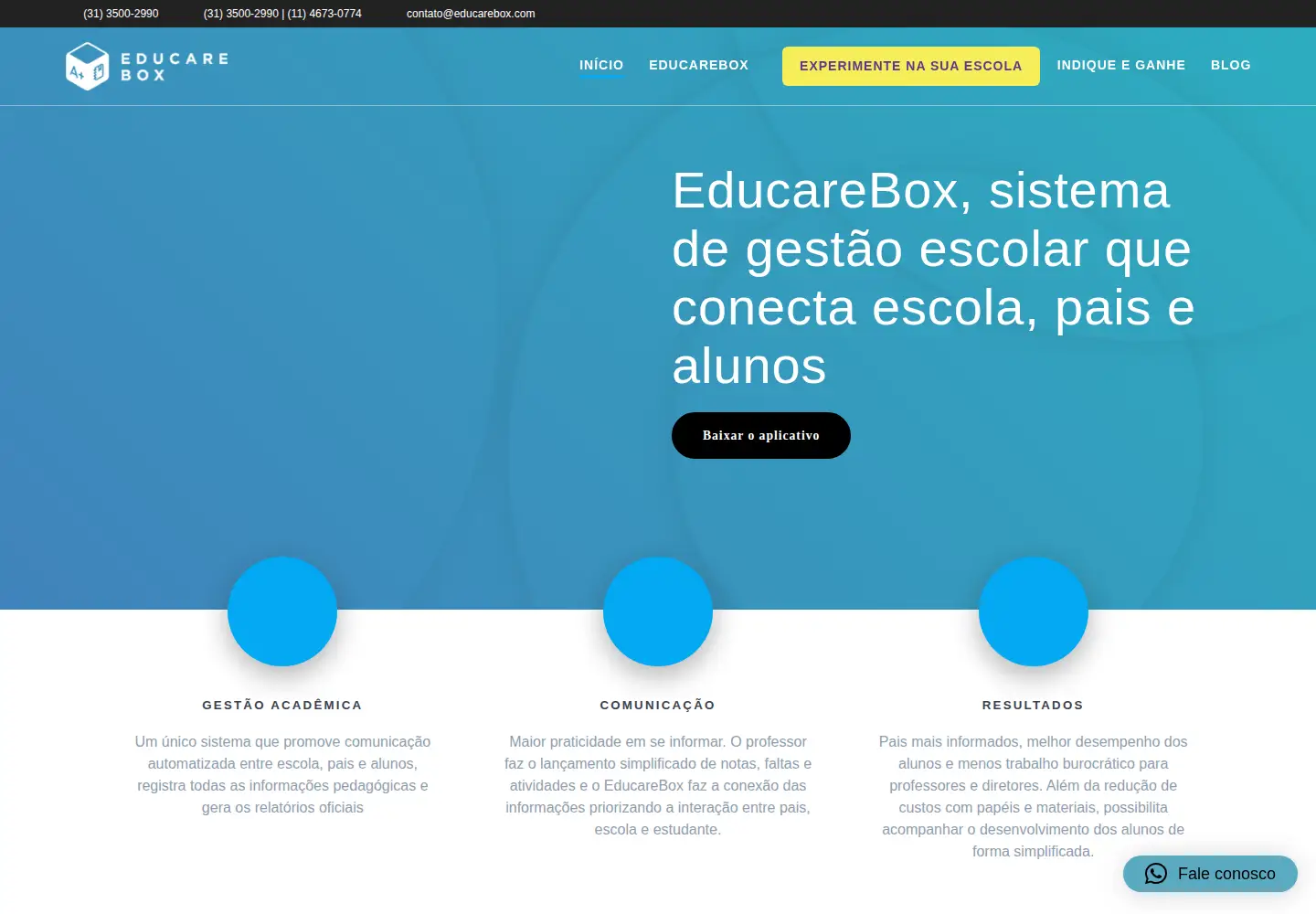 Screenshot of agendadigitaleducarebox.com