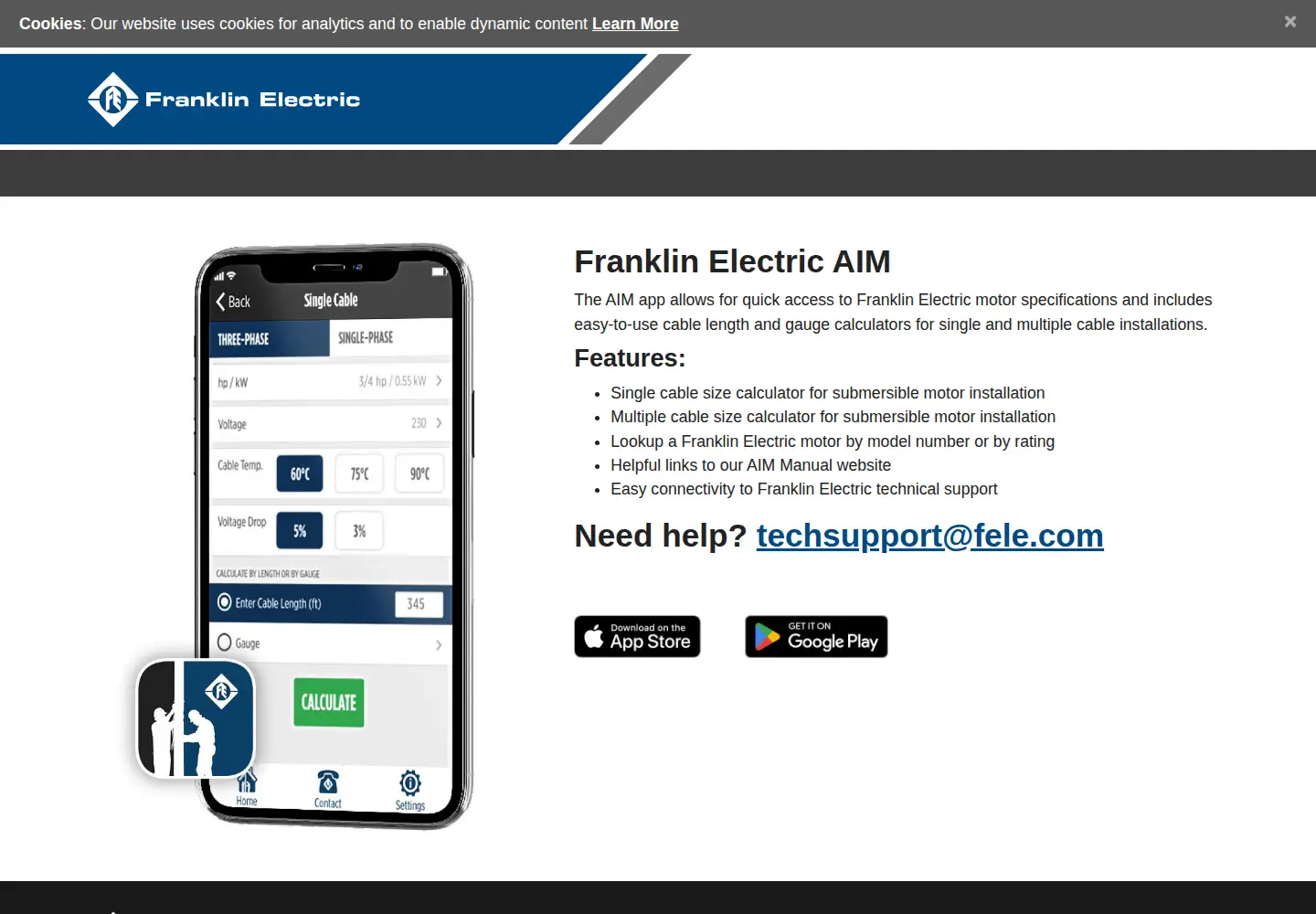 Screenshot of aimmanual.com