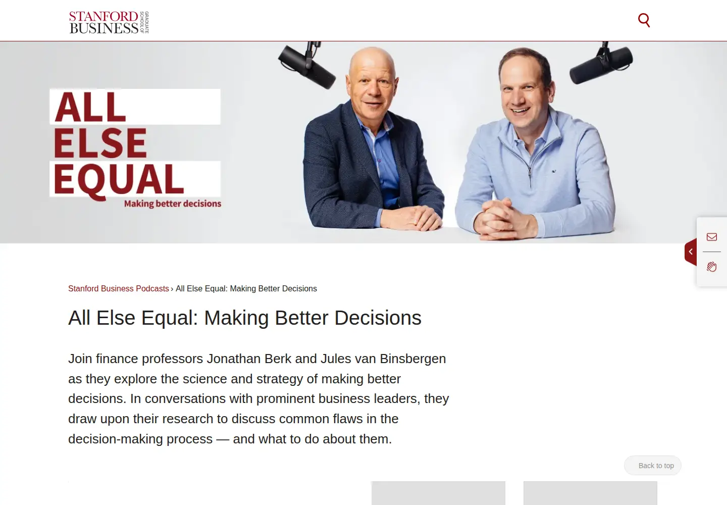 Screenshot of allelseequalpodcast.com