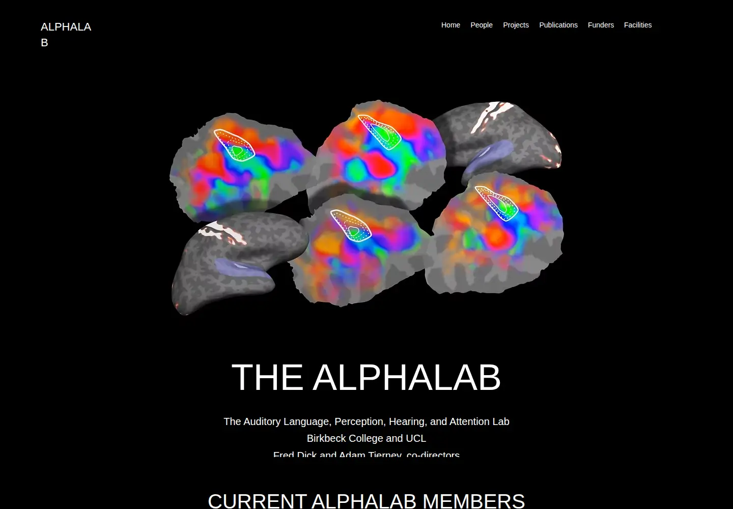 Screenshot of alphalab-london.com