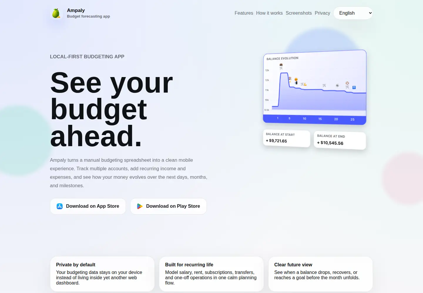 Screenshot of ampaly.com