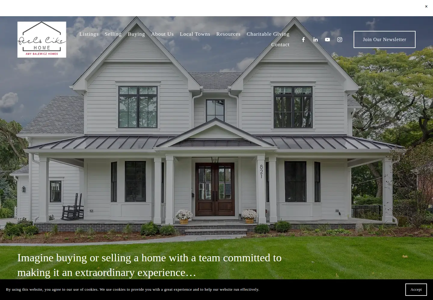 Screenshot of amybalewiczrealestate.com
